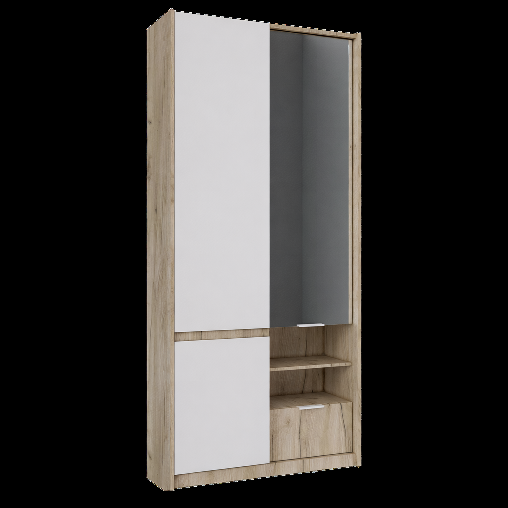 RoomSet Норд  зеркало 1040 №31 (RoomSet зеркало 1040 №31 roomset31ldspwhite Белый лдсп)