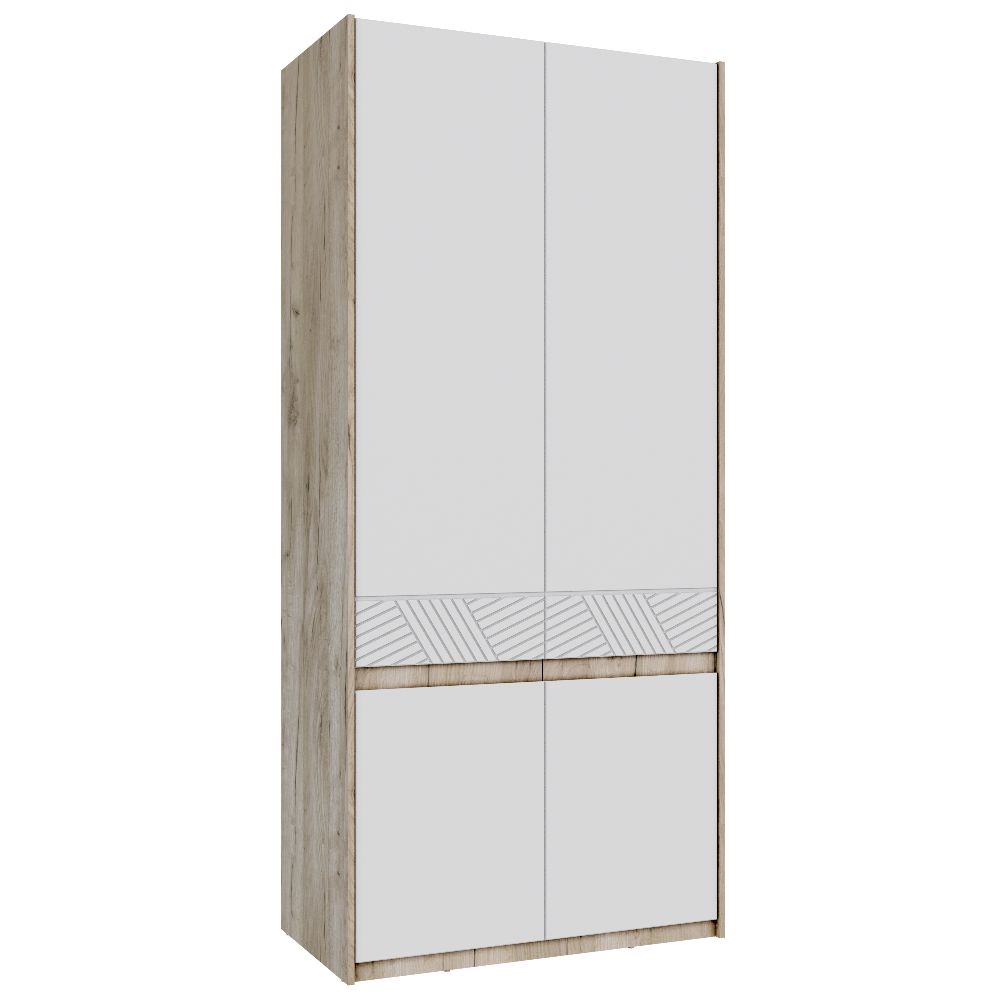 QazNord Норд  шкаф 1040 №39 (QazNord Норд  шкаф 1040 №39 Nord39white Белый)