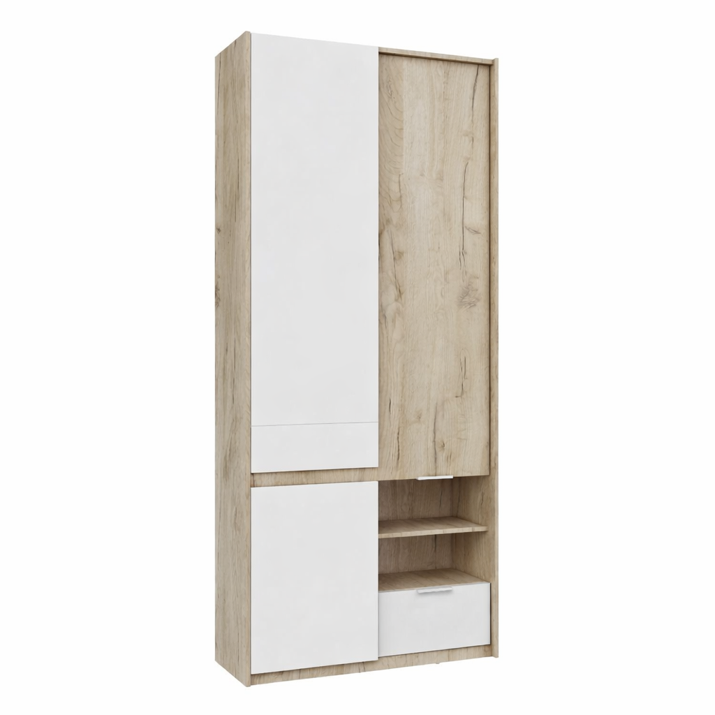 RoomSet Норд Шкаф №21 (RoomSet Норд Шкаф №21 roomset21ldspwhite Белый лдсп)